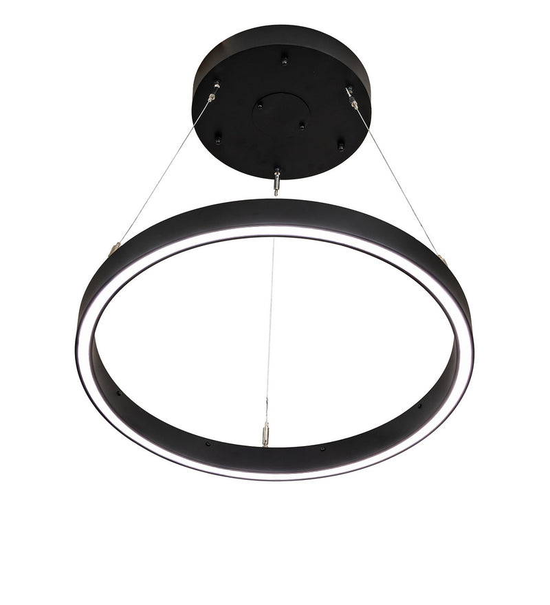 Meyda Tiffany 278040 LED Pendant, Textured Black