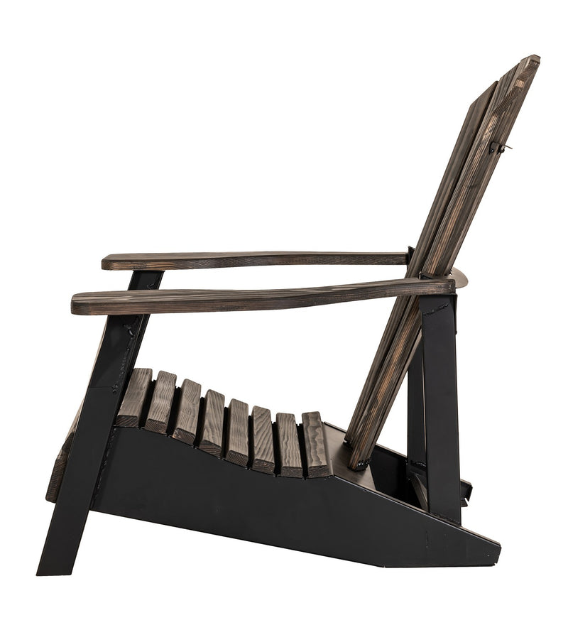 Meyda Tiffany 278362 Chair, Solar Black