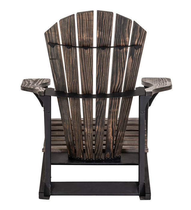Meyda Tiffany 278362 Chair, Solar Black