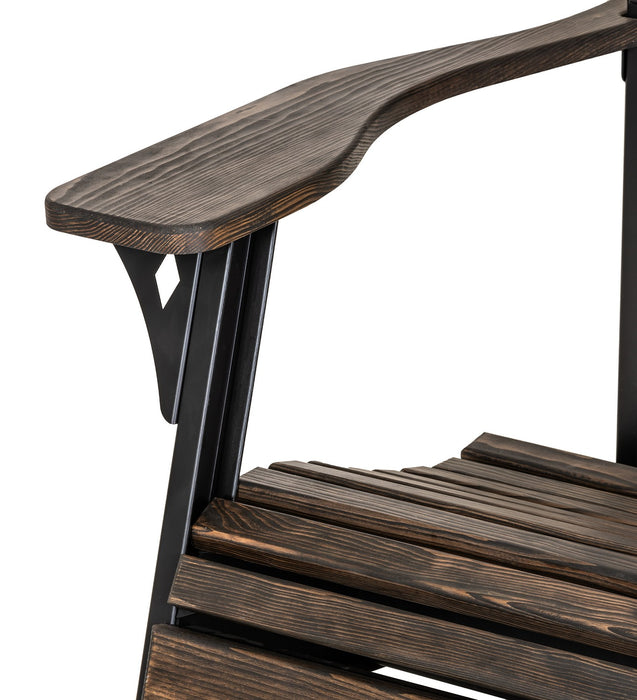 Meyda Tiffany 278362 Chair, Solar Black