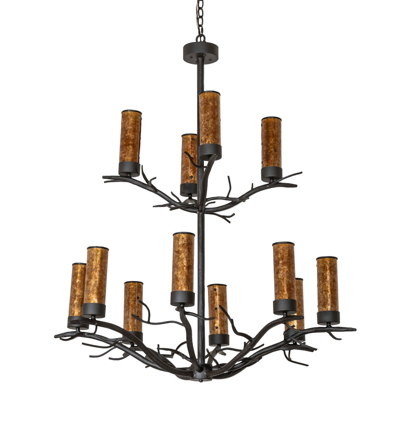 Meyda Tiffany 278811 LED Chandelier, Oil Rubbed Bronze