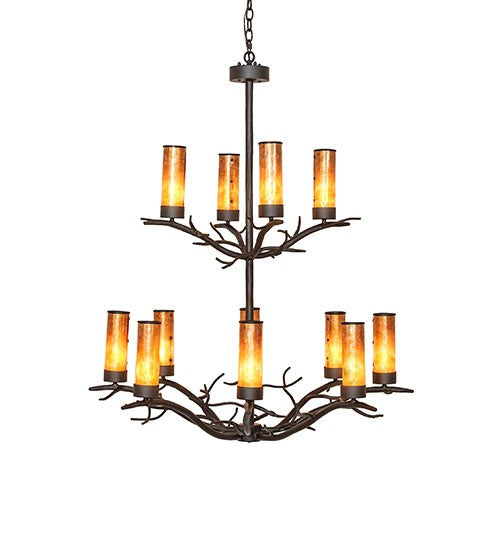 Meyda Tiffany 278811 LED Chandelier, Oil Rubbed Bronze