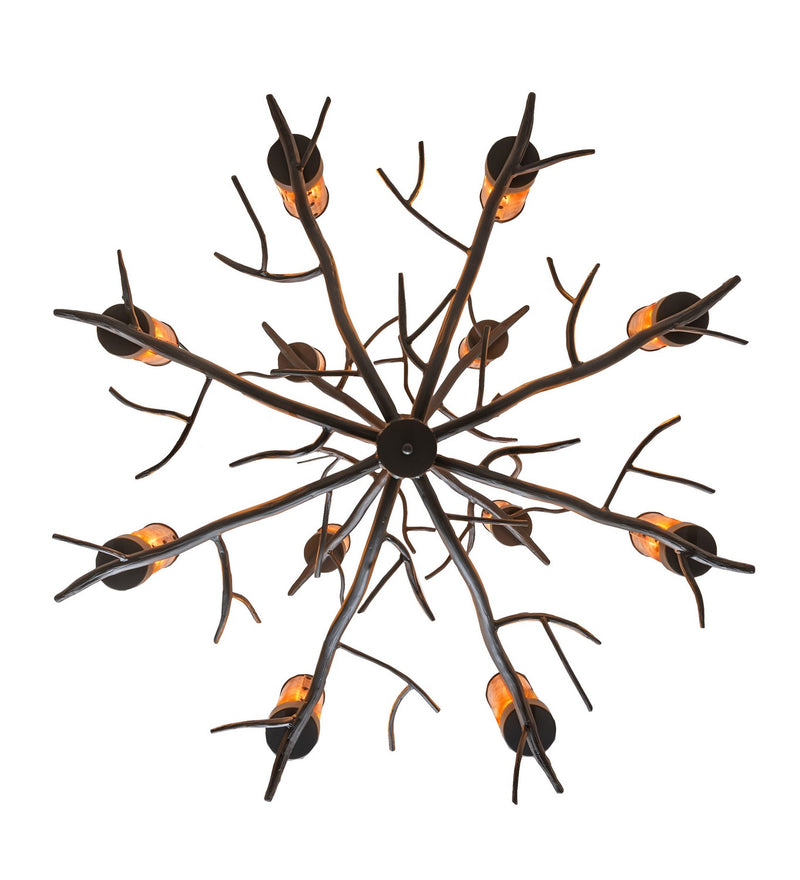 Meyda Tiffany 278811 LED Chandelier, Oil Rubbed Bronze