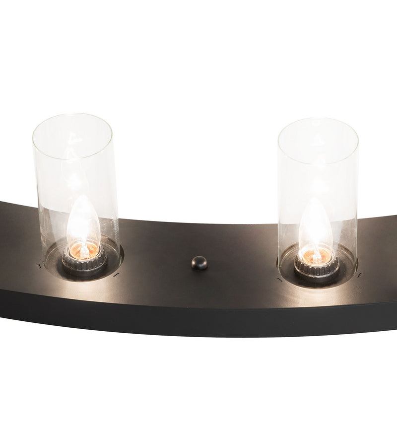 Meyda Tiffany 280227 24 Light Chandelier, Solar Black