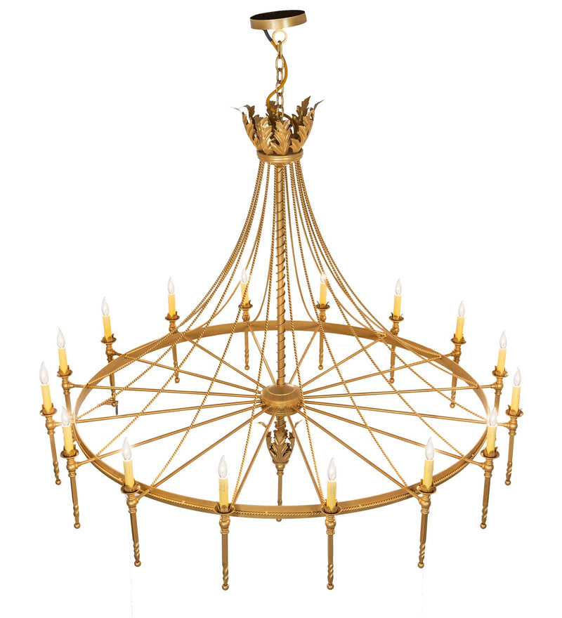 Meyda Tiffany 280586 16 Light Chandelier, Goldtastic