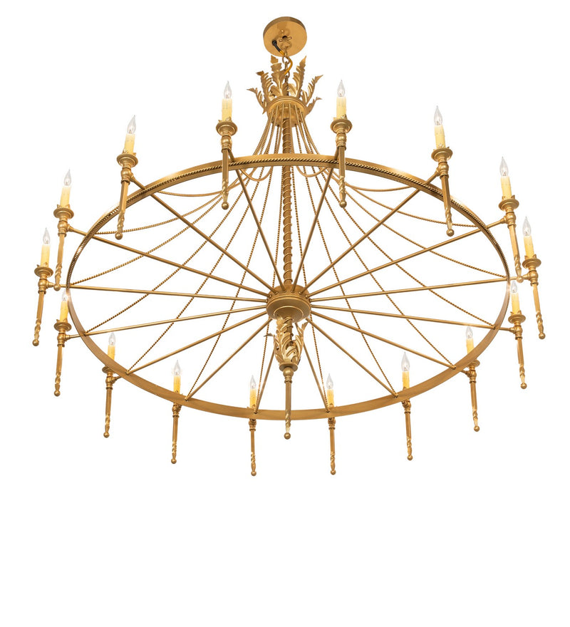 Meyda Tiffany 280586 16 Light Chandelier, Goldtastic