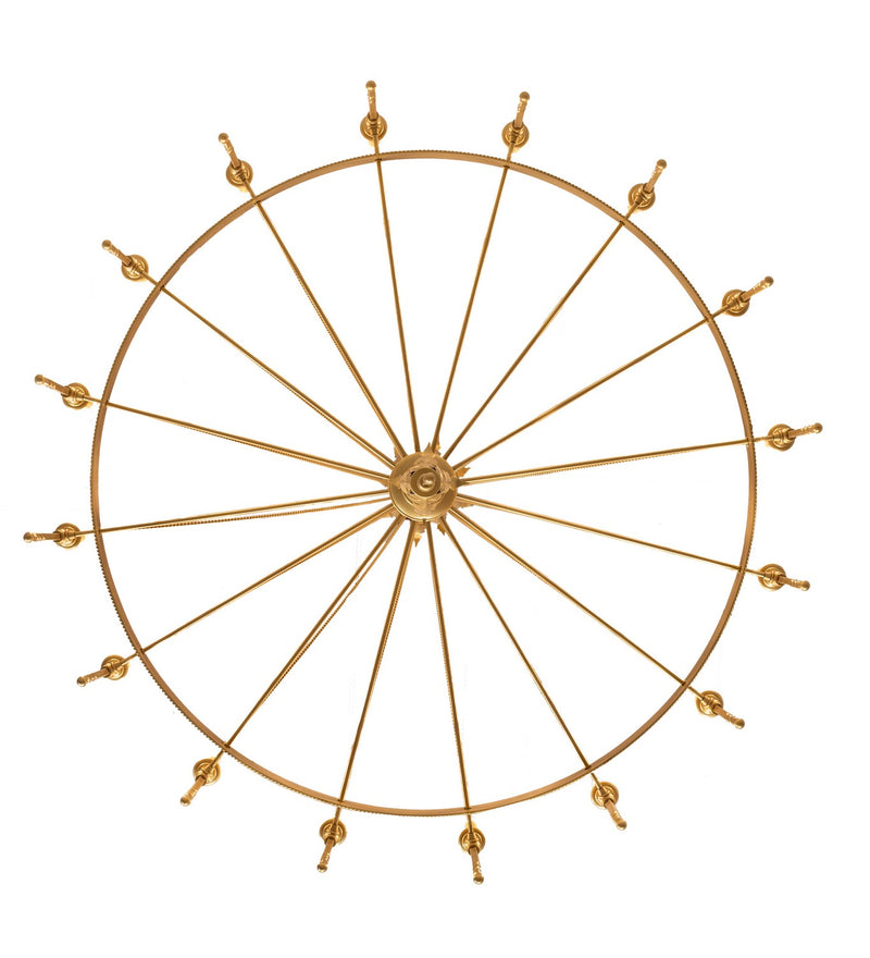 Meyda Tiffany 280586 16 Light Chandelier, Goldtastic