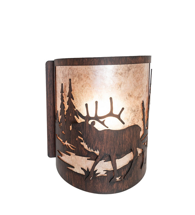 Meyda Tiffany 281073 One Light Wall Sconce, Driftwood Brown