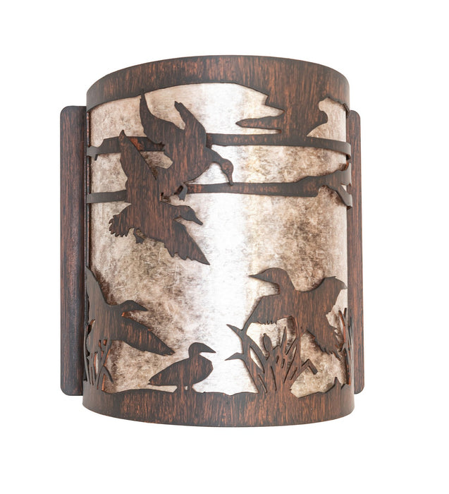 Meyda Tiffany 281099 One Light Wall Sconce, Driftwood Brown
