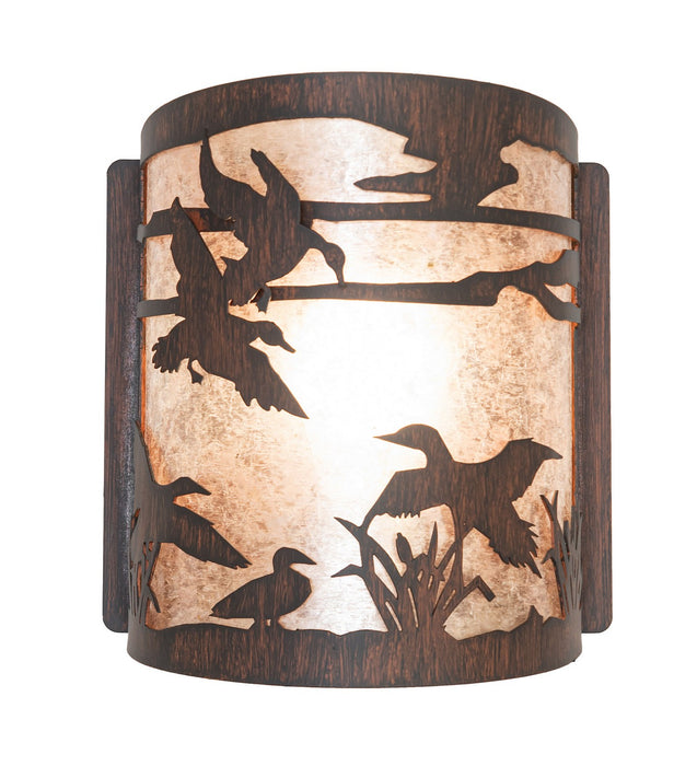 Meyda Tiffany 281099 One Light Wall Sconce, Driftwood Brown