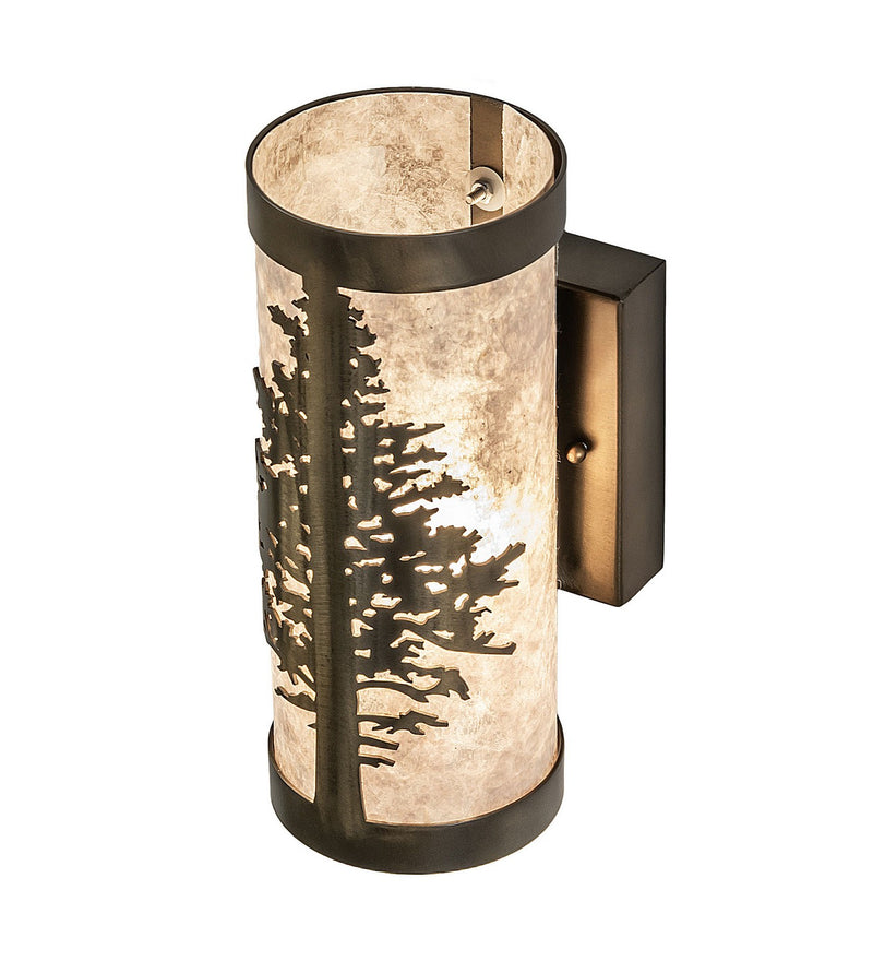 Meyda Tiffany 281104 One Light Wall Sconce, Antique Copper