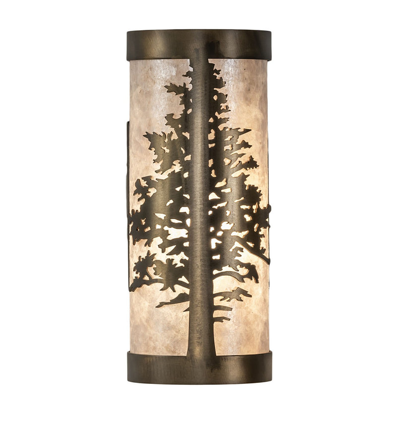 Meyda Tiffany 281104 One Light Wall Sconce, Antique Copper