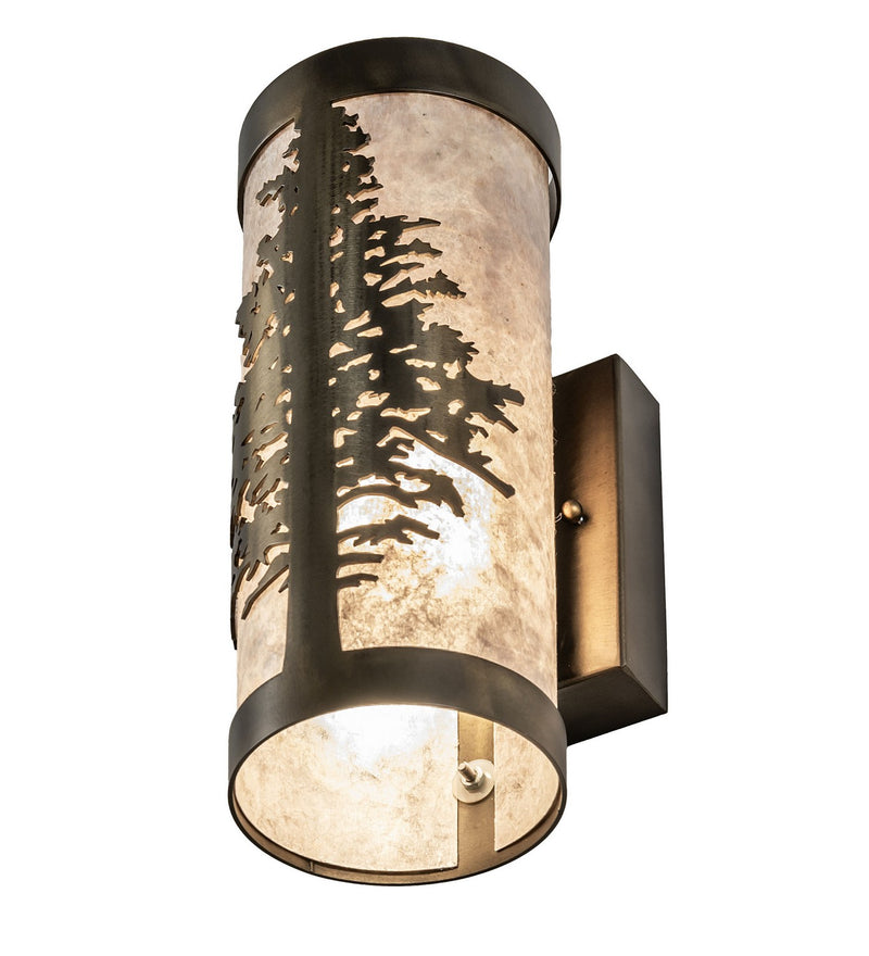 Meyda Tiffany 281104 One Light Wall Sconce, Antique Copper