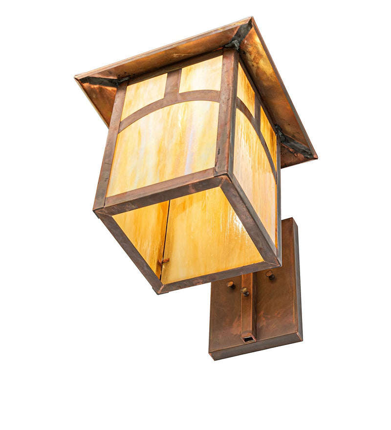 Meyda Tiffany 84760 One Light Wall Sconce, Vintage Copper