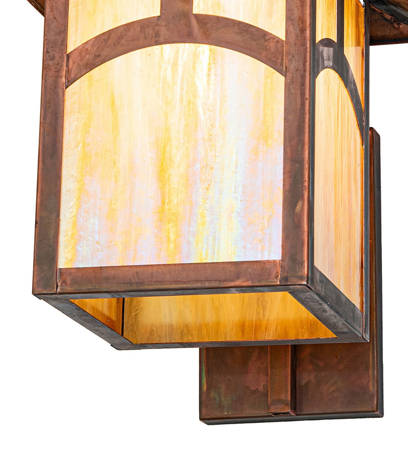 Meyda Tiffany 84760 One Light Wall Sconce, Vintage Copper
