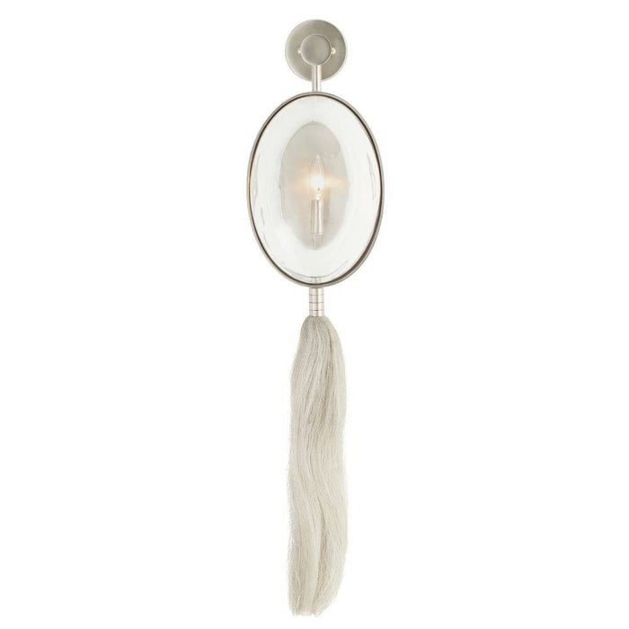 Arteriors DD42623 One Light Wall Sconce, White Bronze