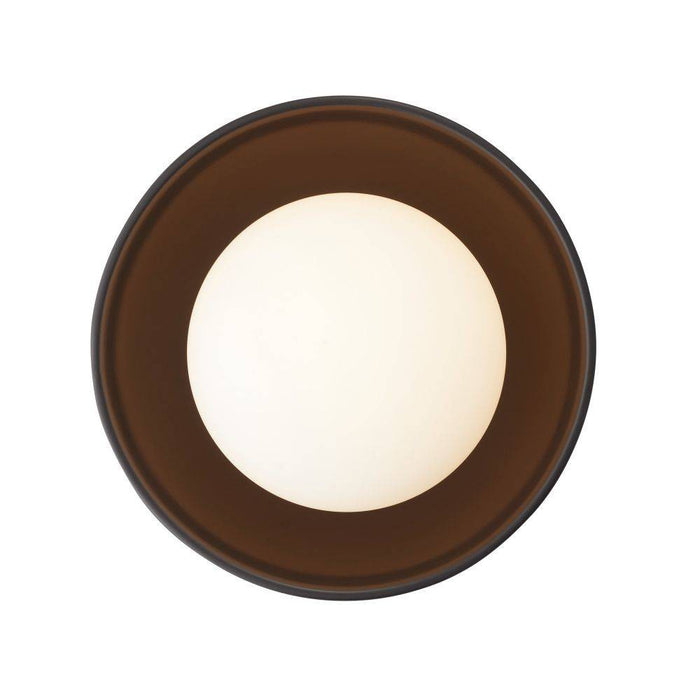 Arteriors GADFC01 One Light Flush Mount, Matte Black