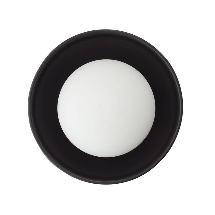 Arteriors GADFC01 One Light Flush Mount, Matte Black