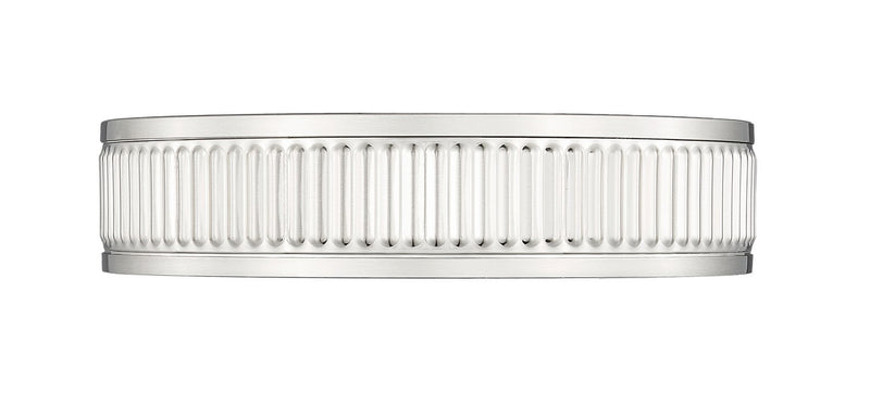 Z-Lite 1013F12-BN-LED LED Flush Mount, Brushed Nickel