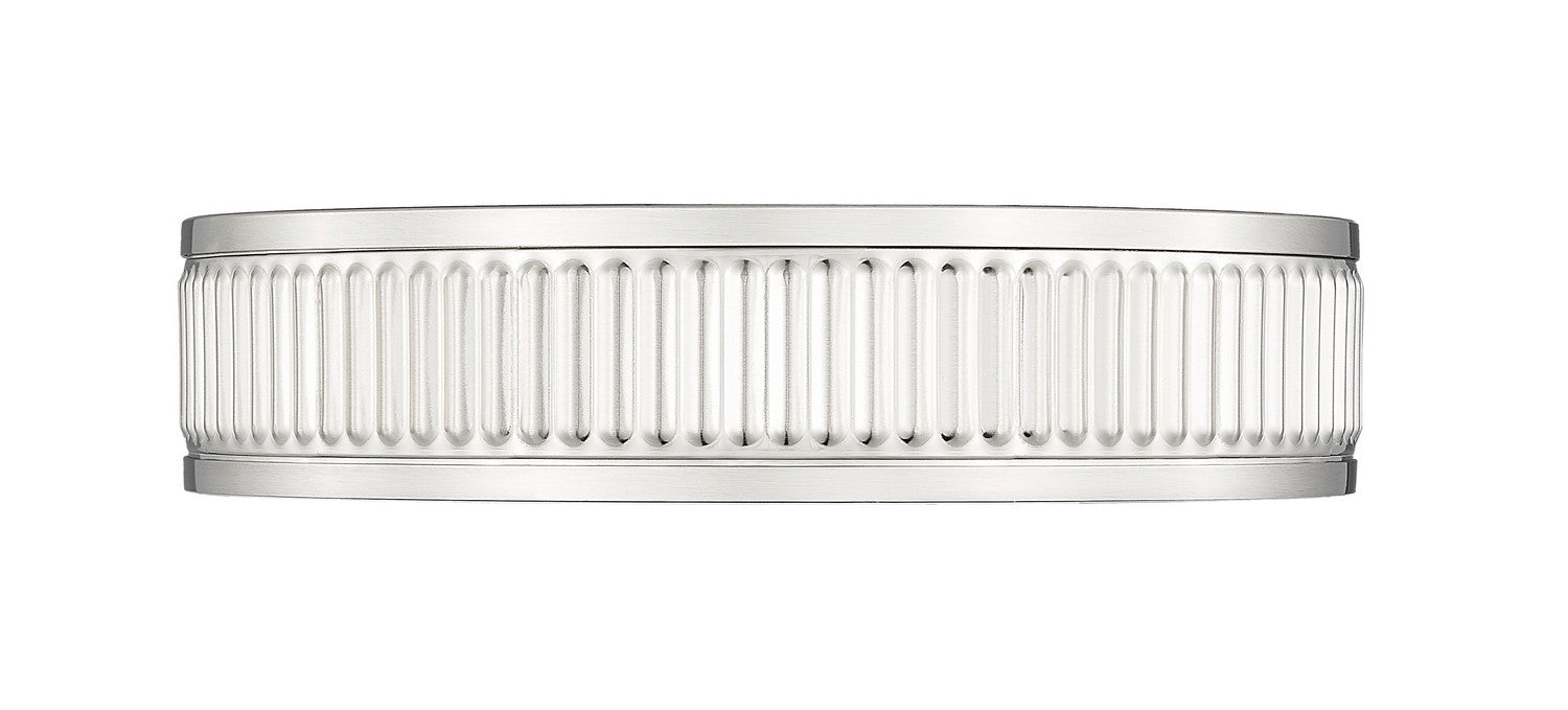Z-Lite 1013F12-BN-LED LED Flush Mount, Brushed Nickel