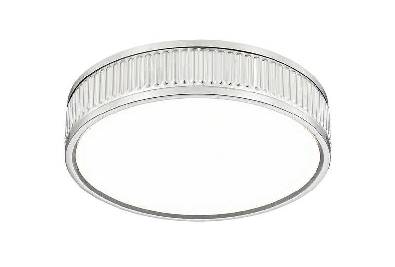 Z-Lite 1013F12-BN-LED LED Flush Mount, Brushed Nickel
