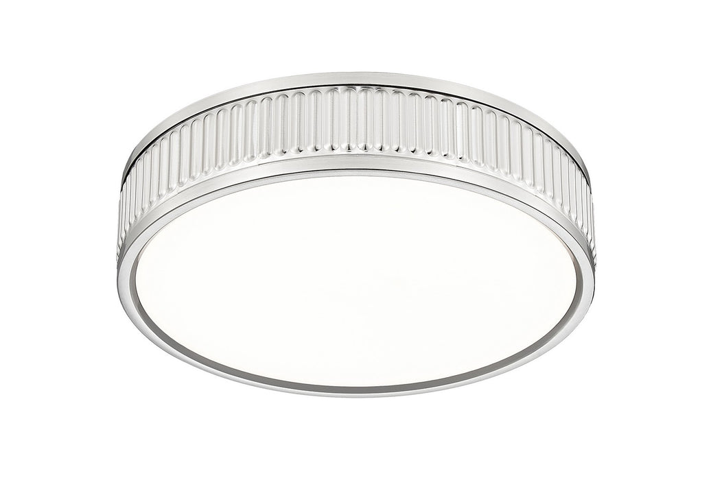 Z-Lite 1013F12-BN-LED LED Flush Mount, Brushed Nickel