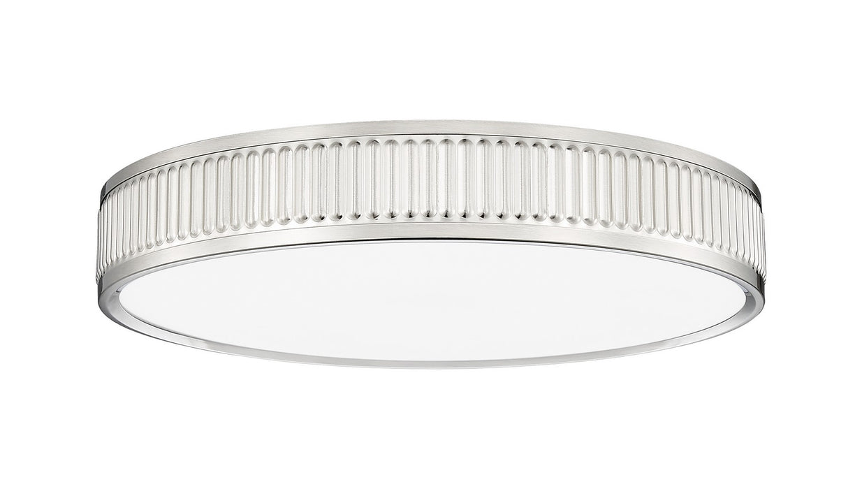 Z-Lite 1013F16-BN-LED LED Flush Mount, Brushed Nickel