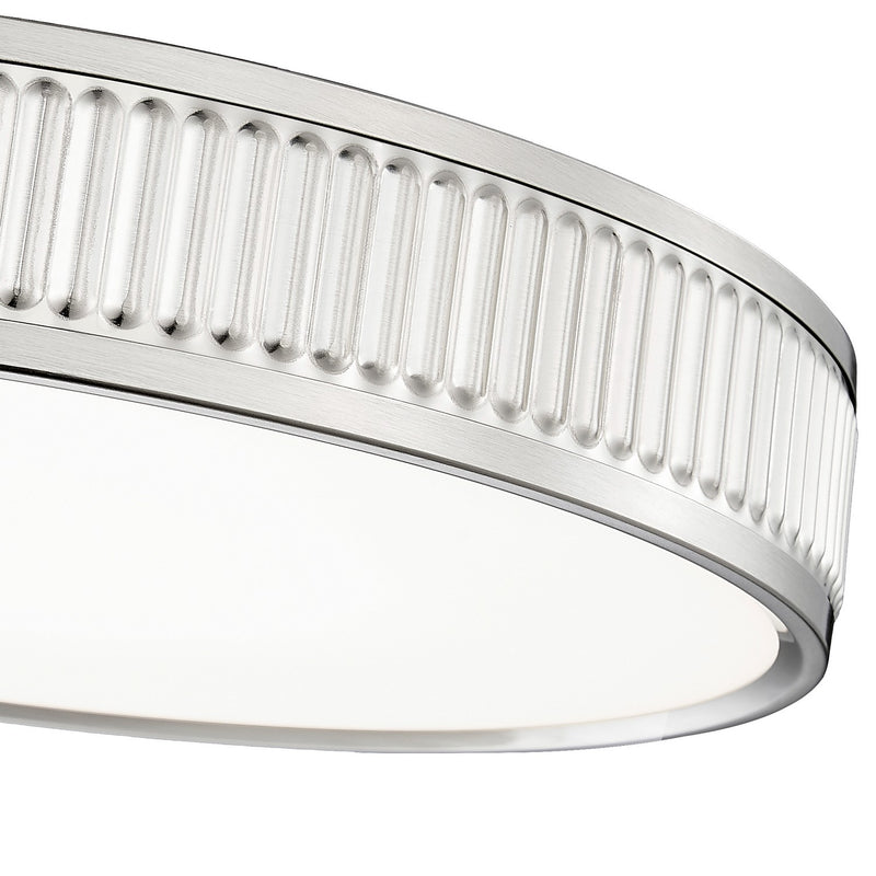 Z-Lite 1013F16-BN-LED LED Flush Mount, Brushed Nickel