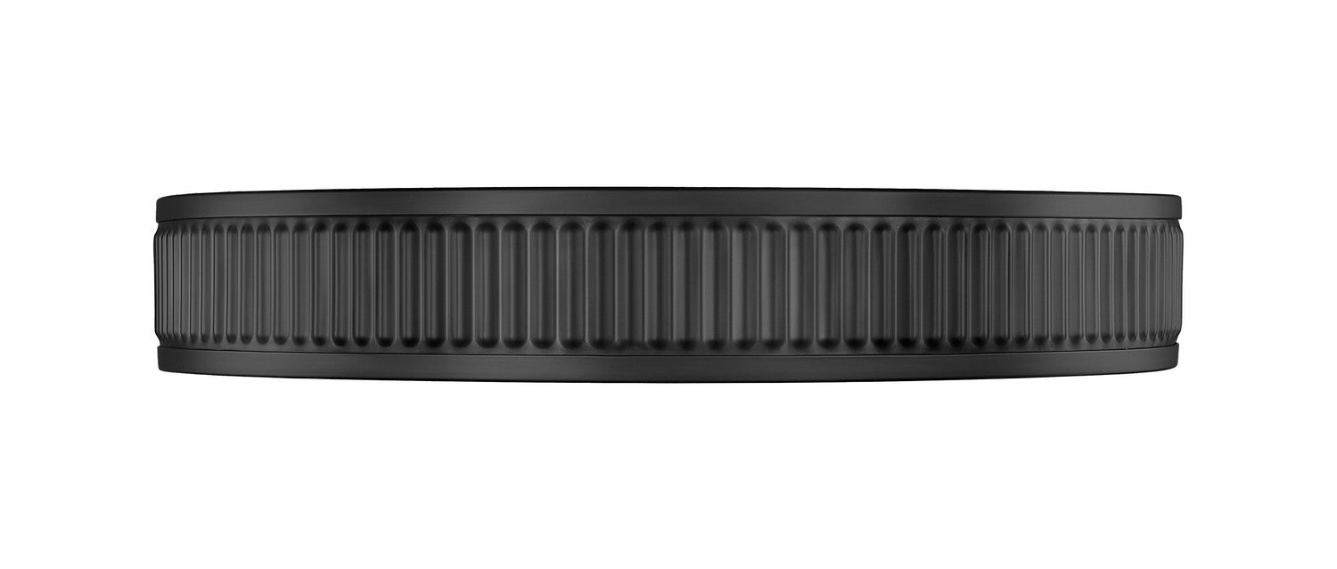 Z-Lite 1013F16-MB-LED LED Flush Mount, Matte Black