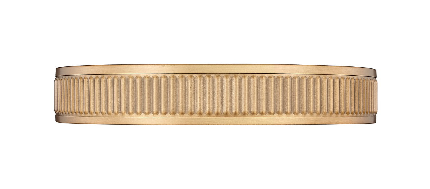 Z-Lite 1013F16-MGLD-LED LED Flush Mount, Modern Gold