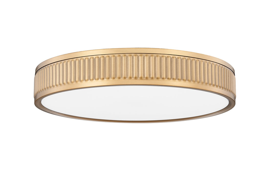 Z-Lite 1013F16-MGLD-LED LED Flush Mount, Modern Gold