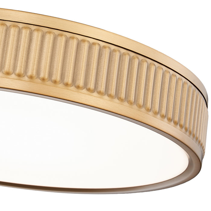 Z-Lite 1013F16-MGLD-LED LED Flush Mount, Modern Gold
