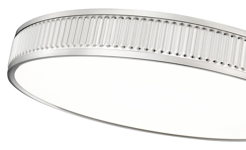 Z-Lite 1013F20-BN-LED LED Flush Mount, Brushed Nickel