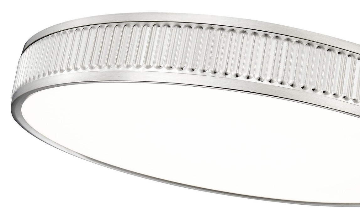 Z-Lite 1013F20-BN-LED LED Flush Mount, Brushed Nickel