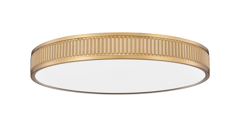 Z-Lite 1013F20-MGLD-LED LED Flush Mount, Modern Gold