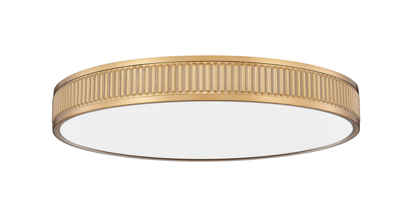 Z-Lite 1013F20-MGLD-LED LED Flush Mount, Modern Gold