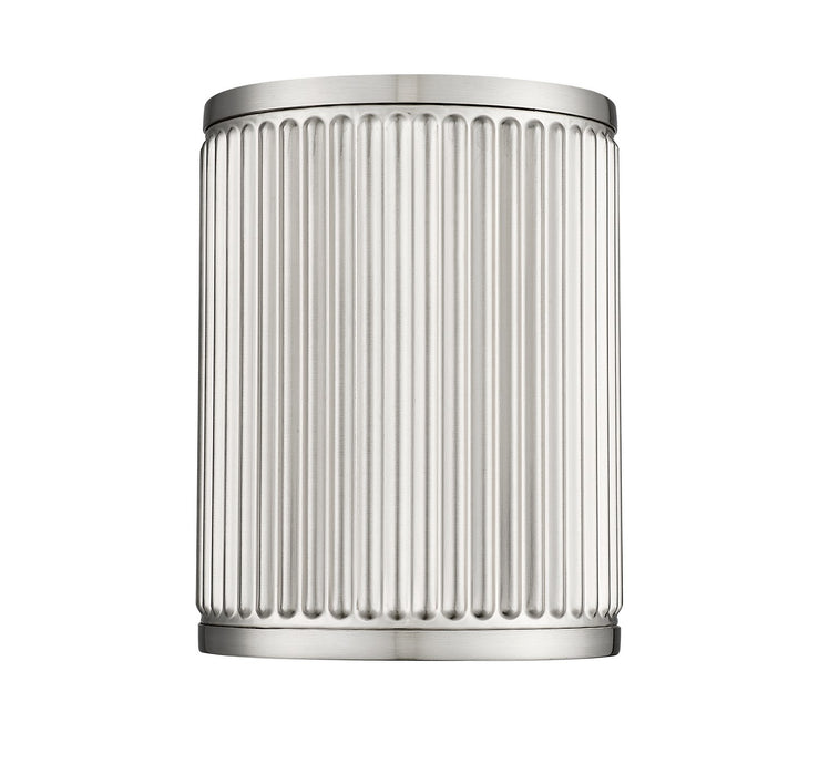 Z-Lite 1013F6-BN-LED LED Flush Mount, Brushed Nickel