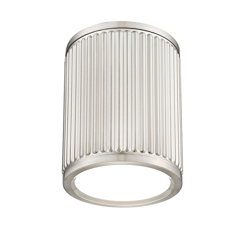 Z-Lite 1013F6-BN-LED LED Flush Mount, Brushed Nickel