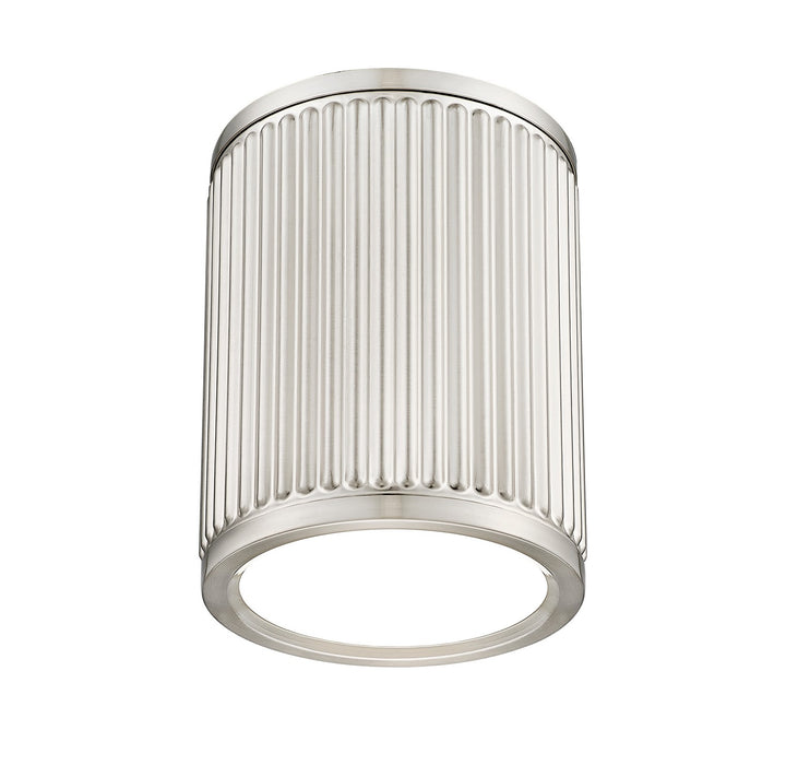 Z-Lite 1013F6-BN-LED LED Flush Mount, Brushed Nickel
