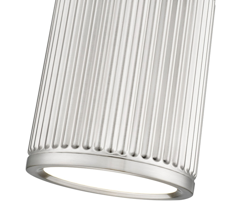 Z-Lite 1013F6-BN-LED LED Flush Mount, Brushed Nickel