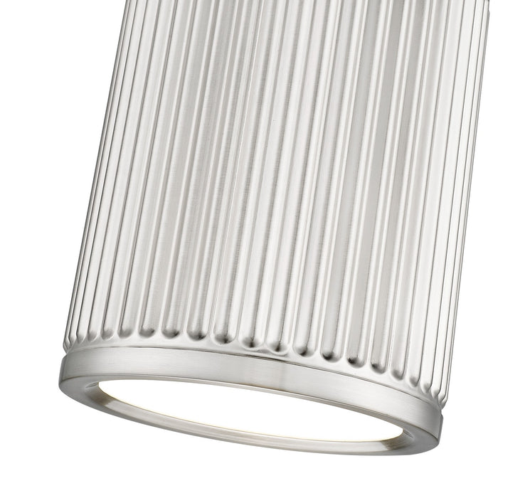 Z-Lite 1013F6-BN-LED LED Flush Mount, Brushed Nickel