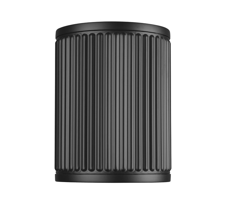 Z-Lite 1013F6-MB-LED LED Flush Mount, Matte Black