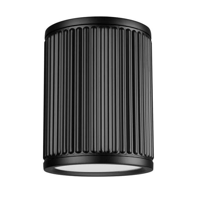 Z-Lite 1013F6-MB-LED LED Flush Mount, Matte Black