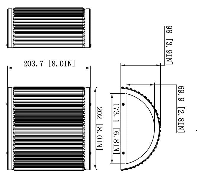 Z-Lite 1013S-BN-LED LED Wall Sconce, Brushed Nickel