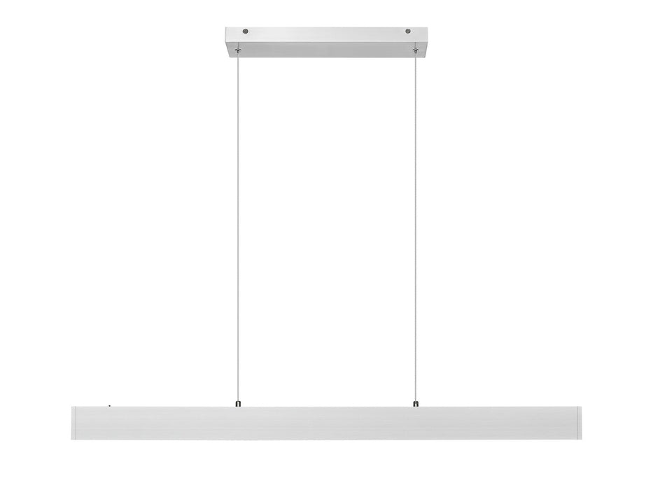 Z-Lite 1016-45L-BN-LED LED Linear Chandelier, Brushed Nickel