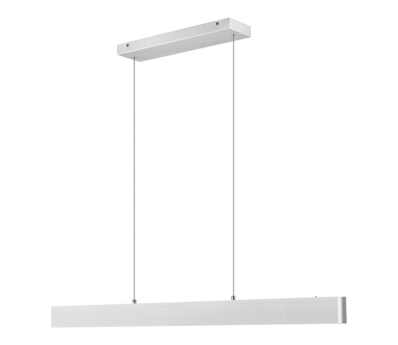 Z-Lite 1016-45L-BN-LED LED Linear Chandelier, Brushed Nickel