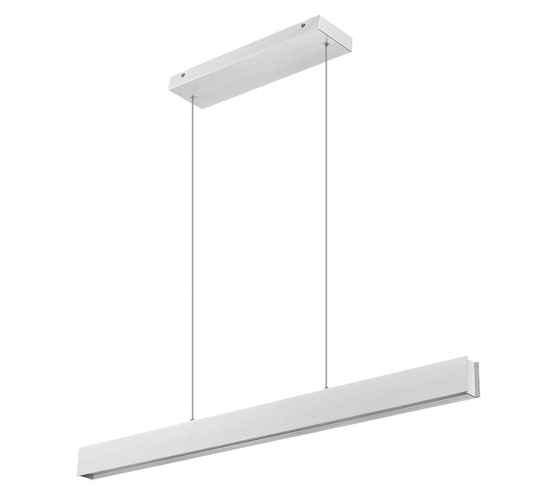 Z-Lite 1016-45L-BN-LED LED Linear Chandelier, Brushed Nickel
