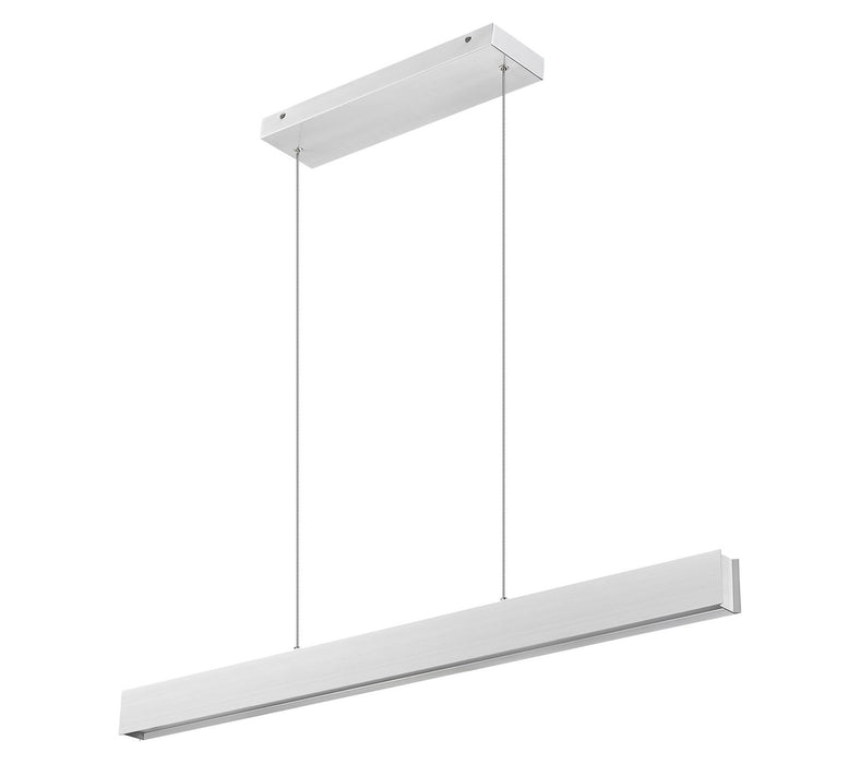 Z-Lite 1016-45L-BN-LED LED Linear Chandelier, Brushed Nickel