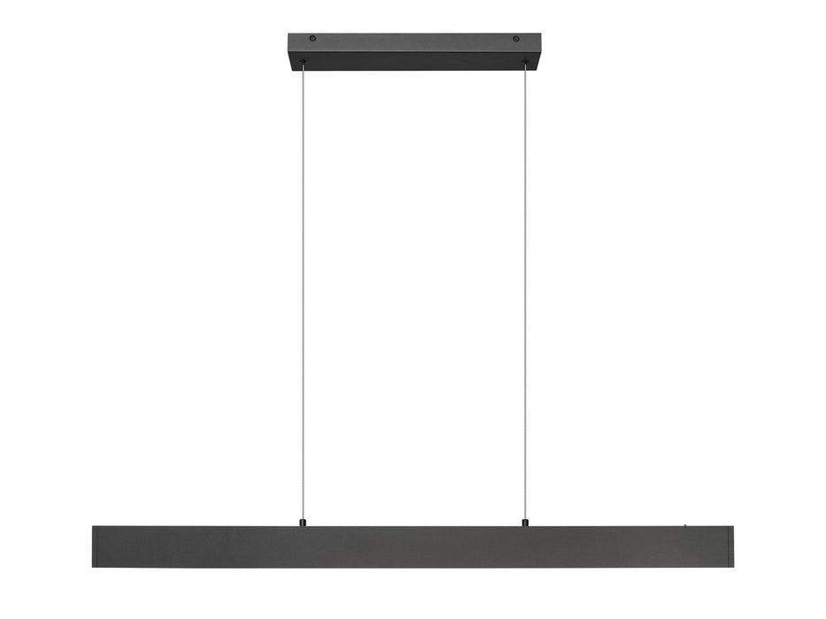 Z-Lite 1016-45L-MB-LED LED Linear Chandelier, Matte Black