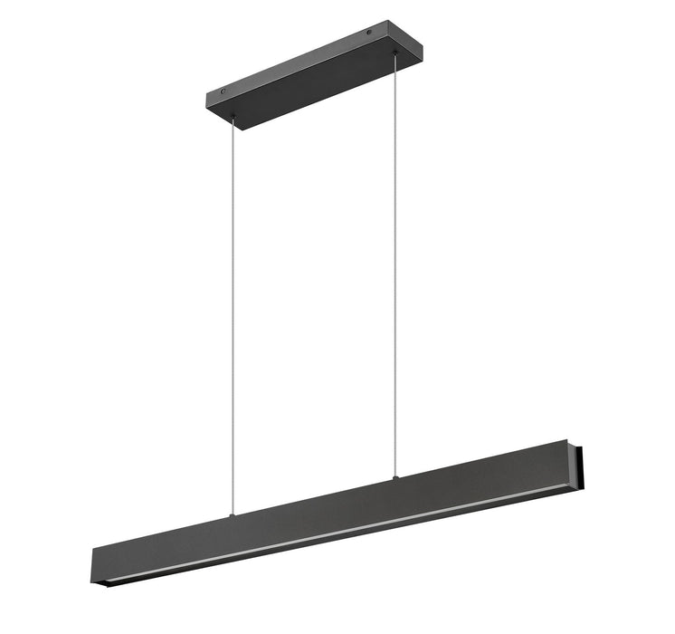 Z-Lite 1016-45L-MB-LED LED Linear Chandelier, Matte Black